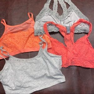 4 AERIE BRALETTE’S